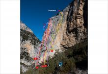 topo aiglun escalade climbing