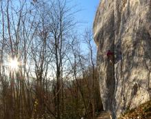 Faites l'amour. Clémont, Doubs escalade