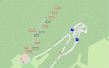 Climbing topo Langenfels