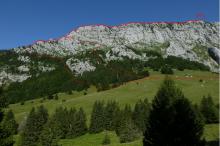 Topo Roc des Boeufs - Traversée des arêtes