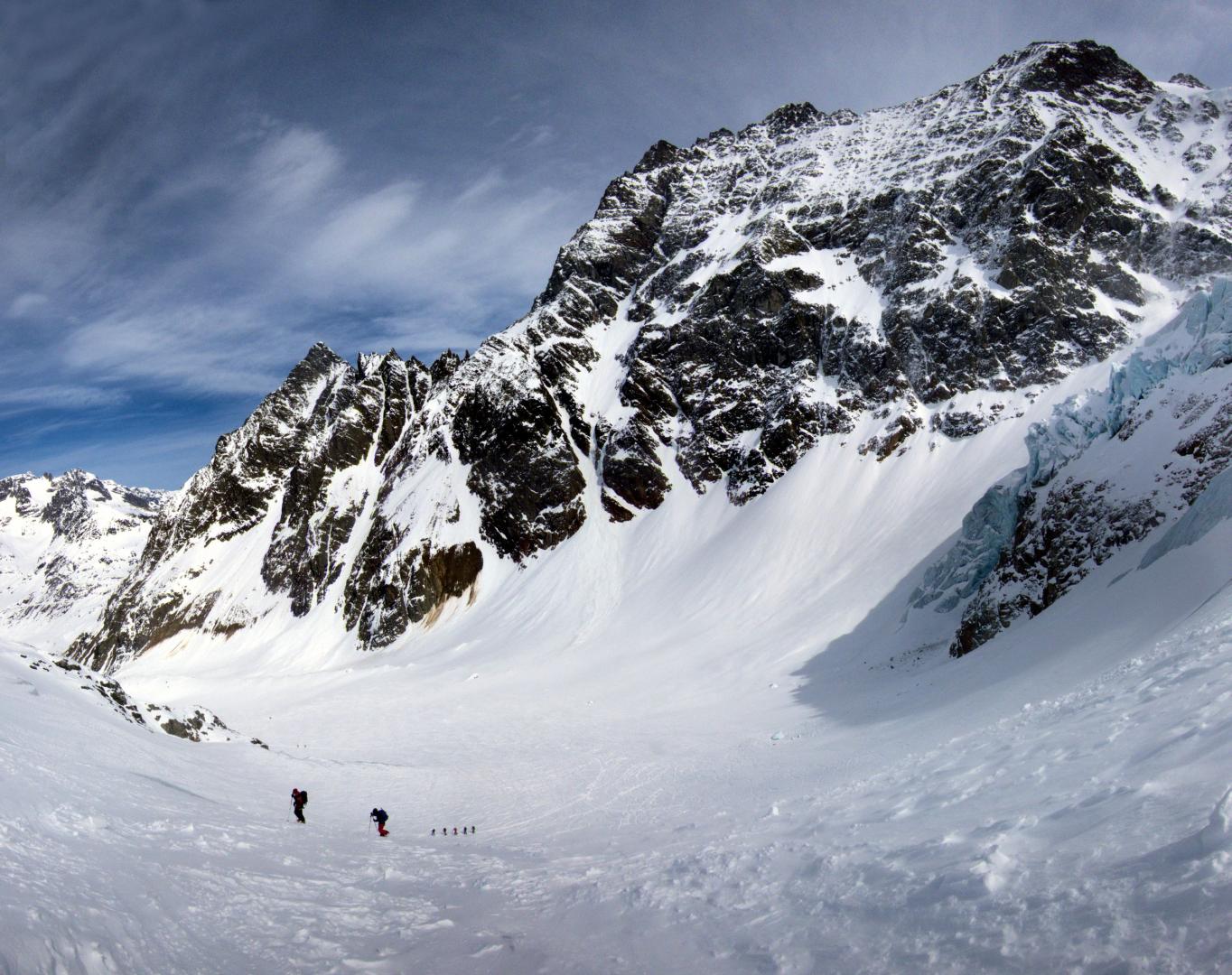 ski touring, susten glacier