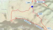 Bernia ridge topo
