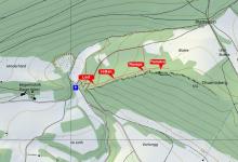 Climbing topo Chuenisberg