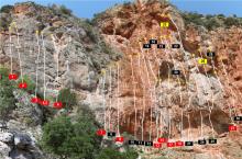 Climbing Topo Leonidio Mars