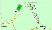 Ulassai canyon climbing topo