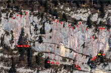 climbing topo Fallenflue