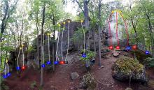 Climbing topo Hexenküche Frankenjura