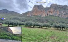 Climbing Topo Grotta Perciata Sicily