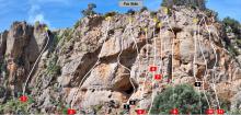 San Vito Climbing Topo Far Side
