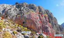 Kalymnos Prophitis Andreas climbing topo