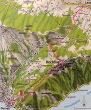 Topo Rigi Hochflue