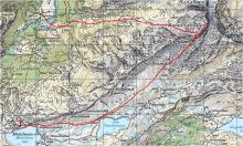 Rotsandnollen ski tour topo