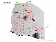 Schwedenfels obere Wand