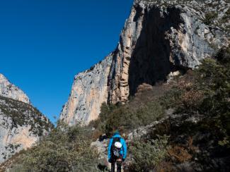 Aiglun, the cliff, escalade, climbing