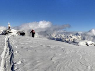 Skitour Glatten - summit