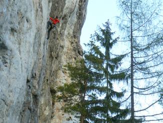 climbing at Adlitzgräben
