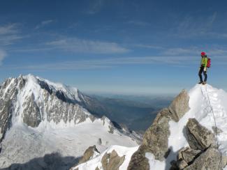 Summit of Aiguille du Chardonnet